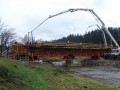 Takto probíhalo betonování mostu 11.11.2009